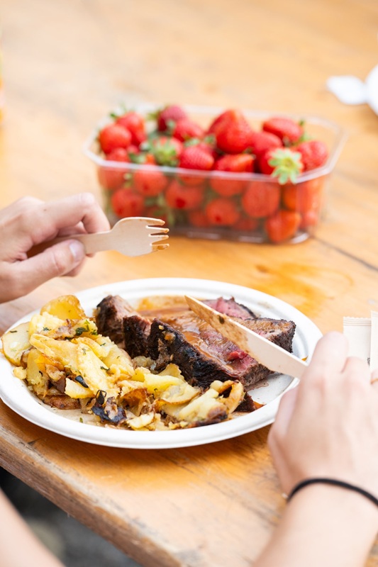 Marché gourmand à Campagne