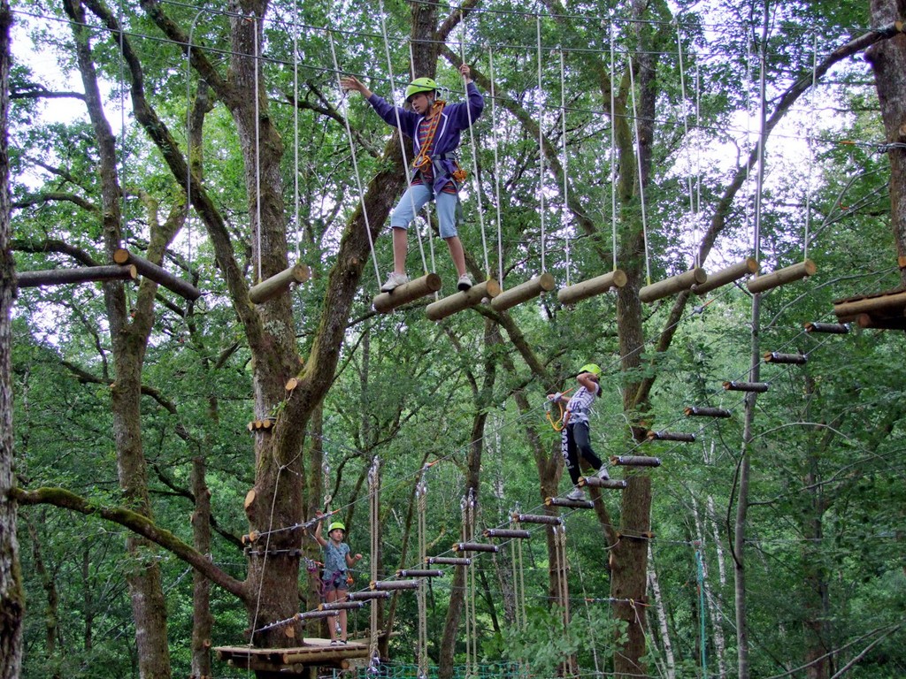 Parc acrobatique dans les arbres Diège Aventures, Mestes - photo 5