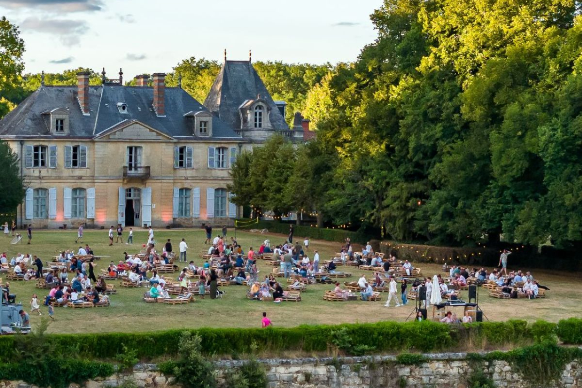 Garden party | Château de Tiregand — visuel événement