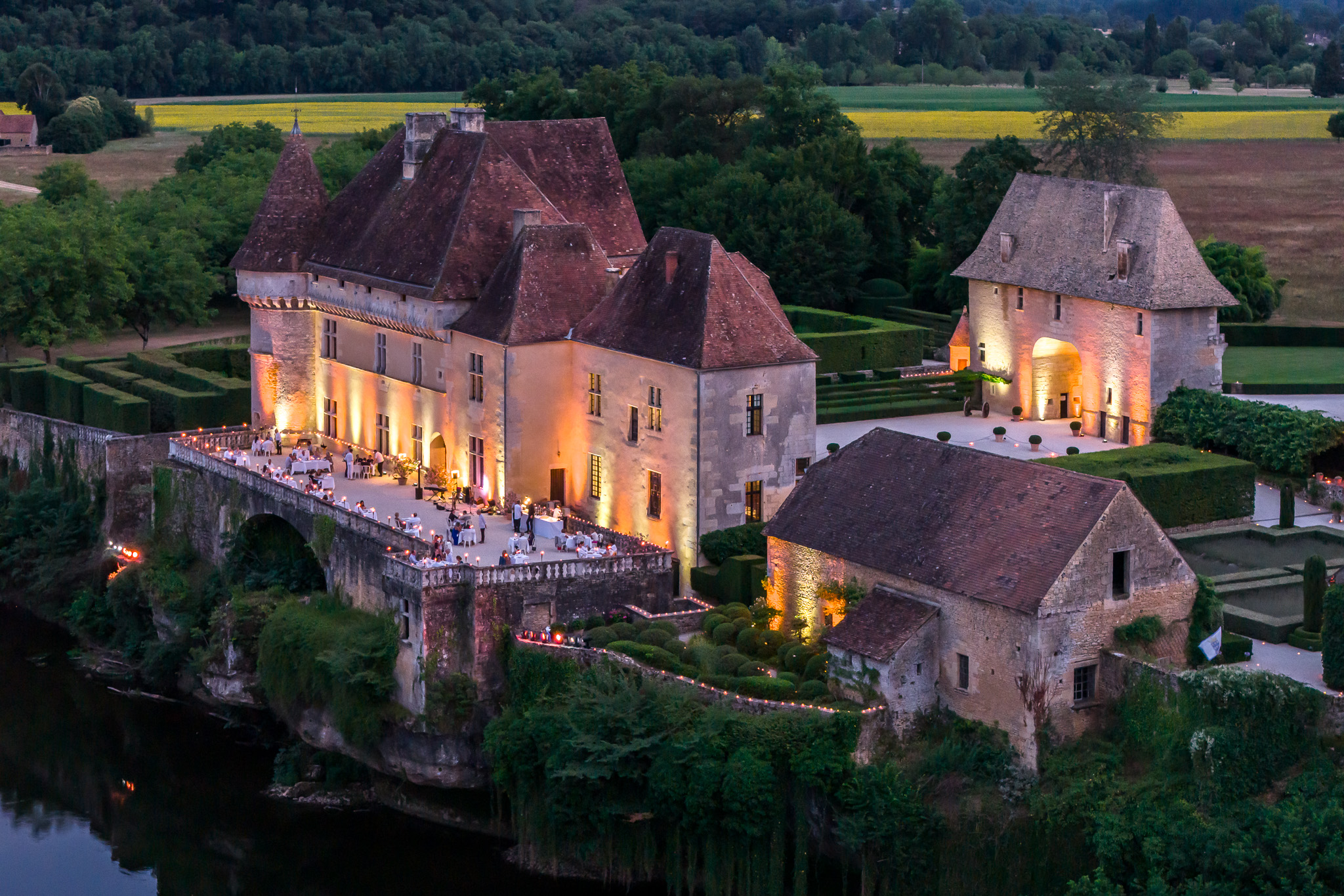Les soirées étoilées au château de Losse