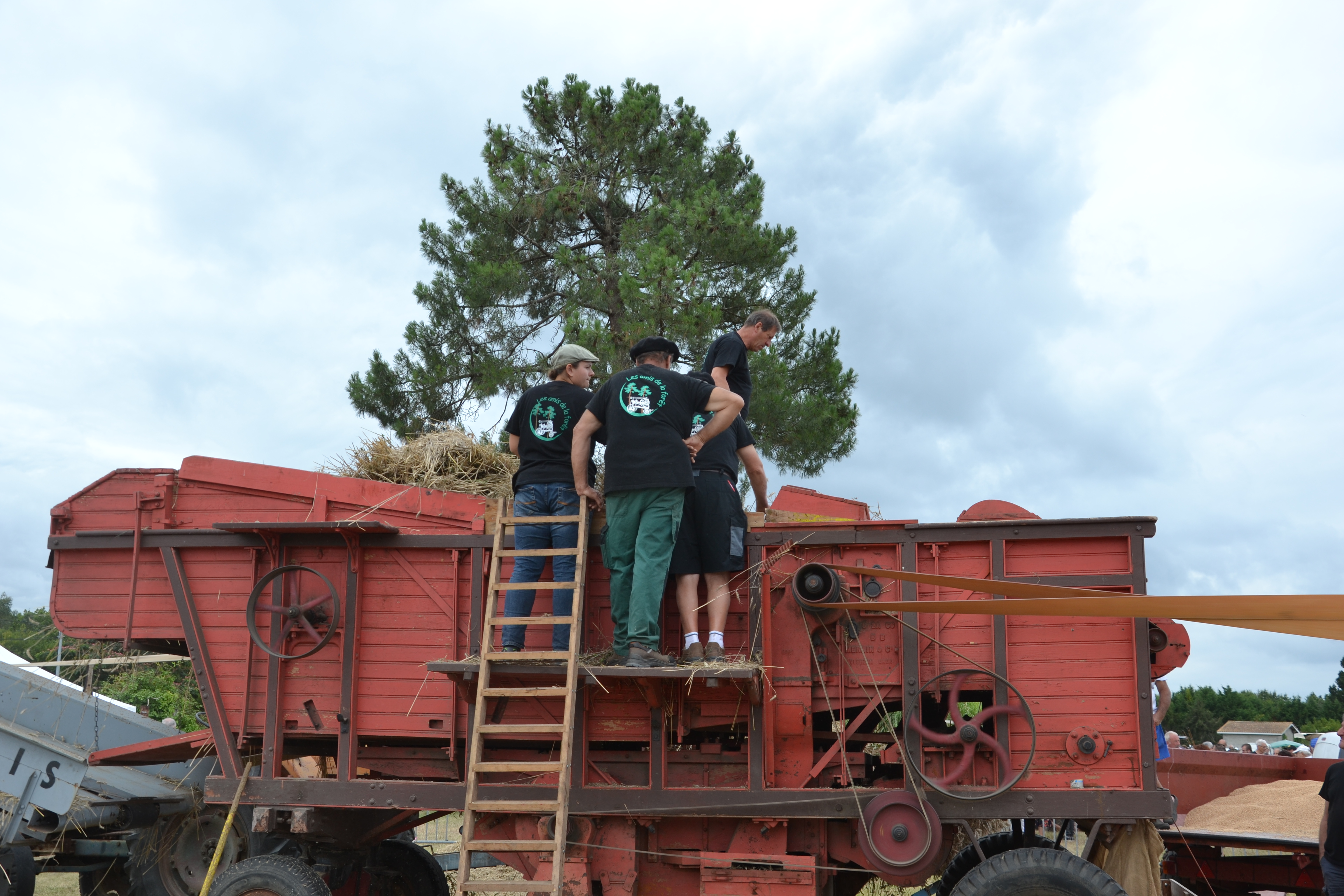 Fête des Battages à l'ancienne