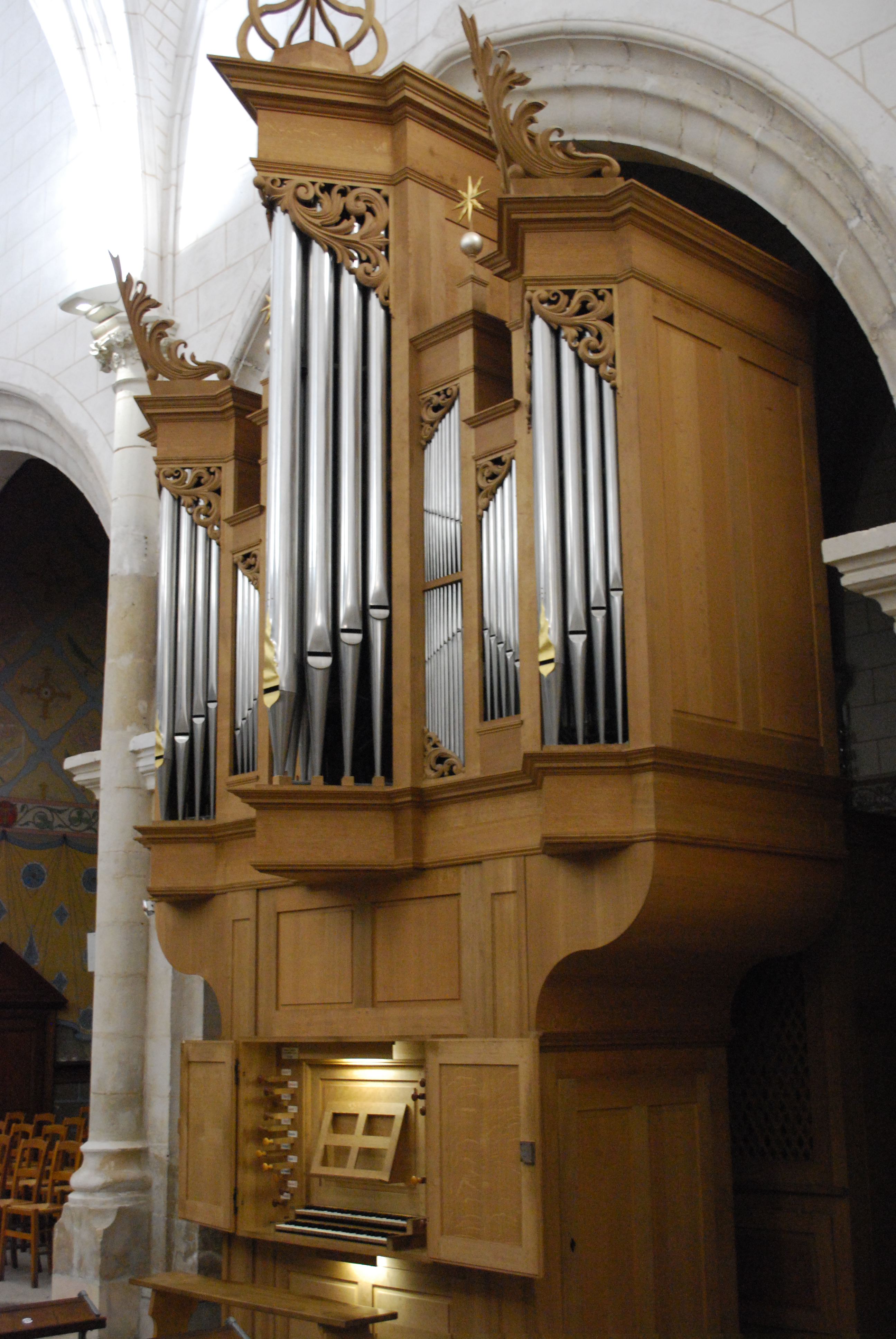 Orgue Aubertin, Saint-Loup-Lamairé - photo 2