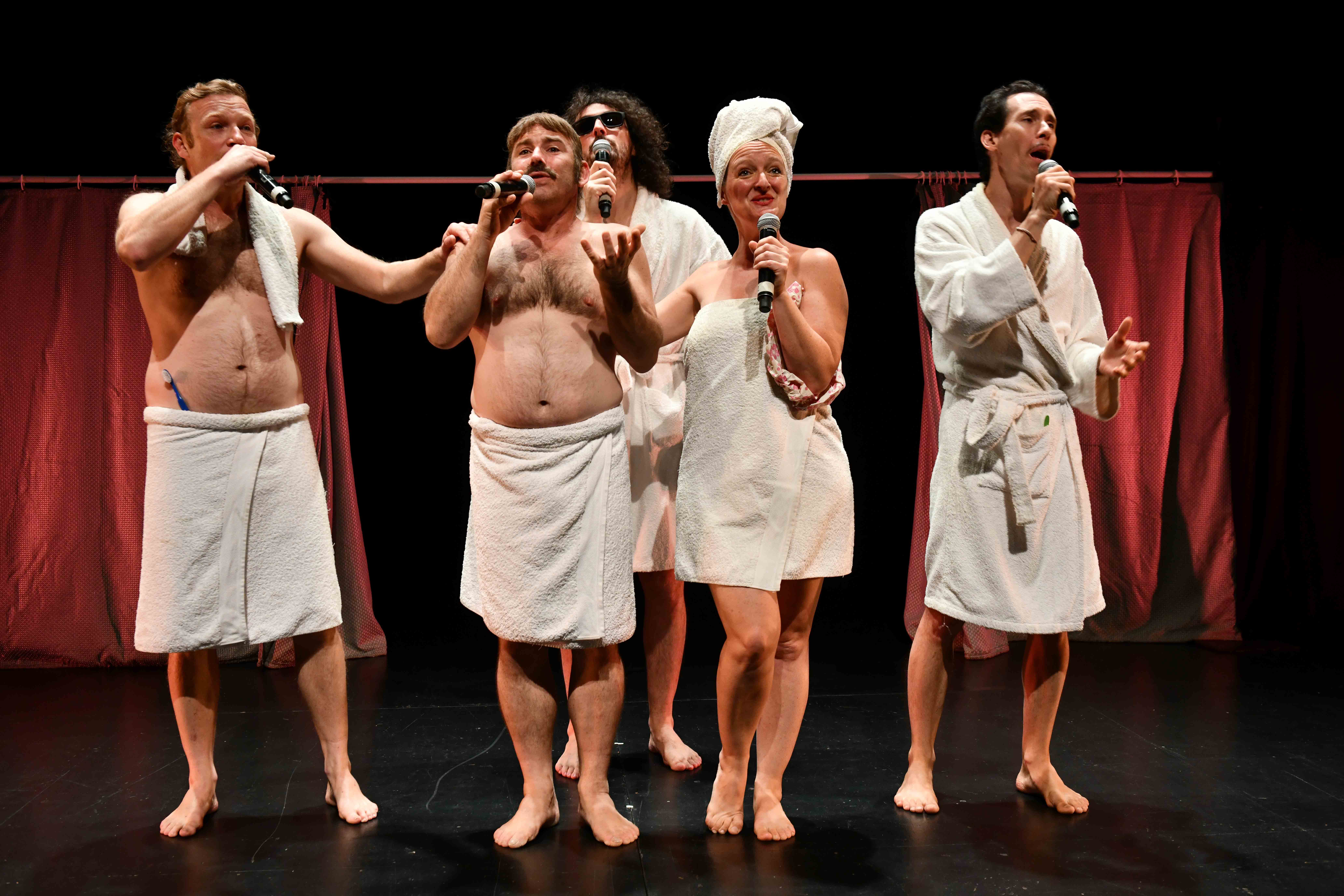 Spectacle "Shower Power" à L'Arcanson