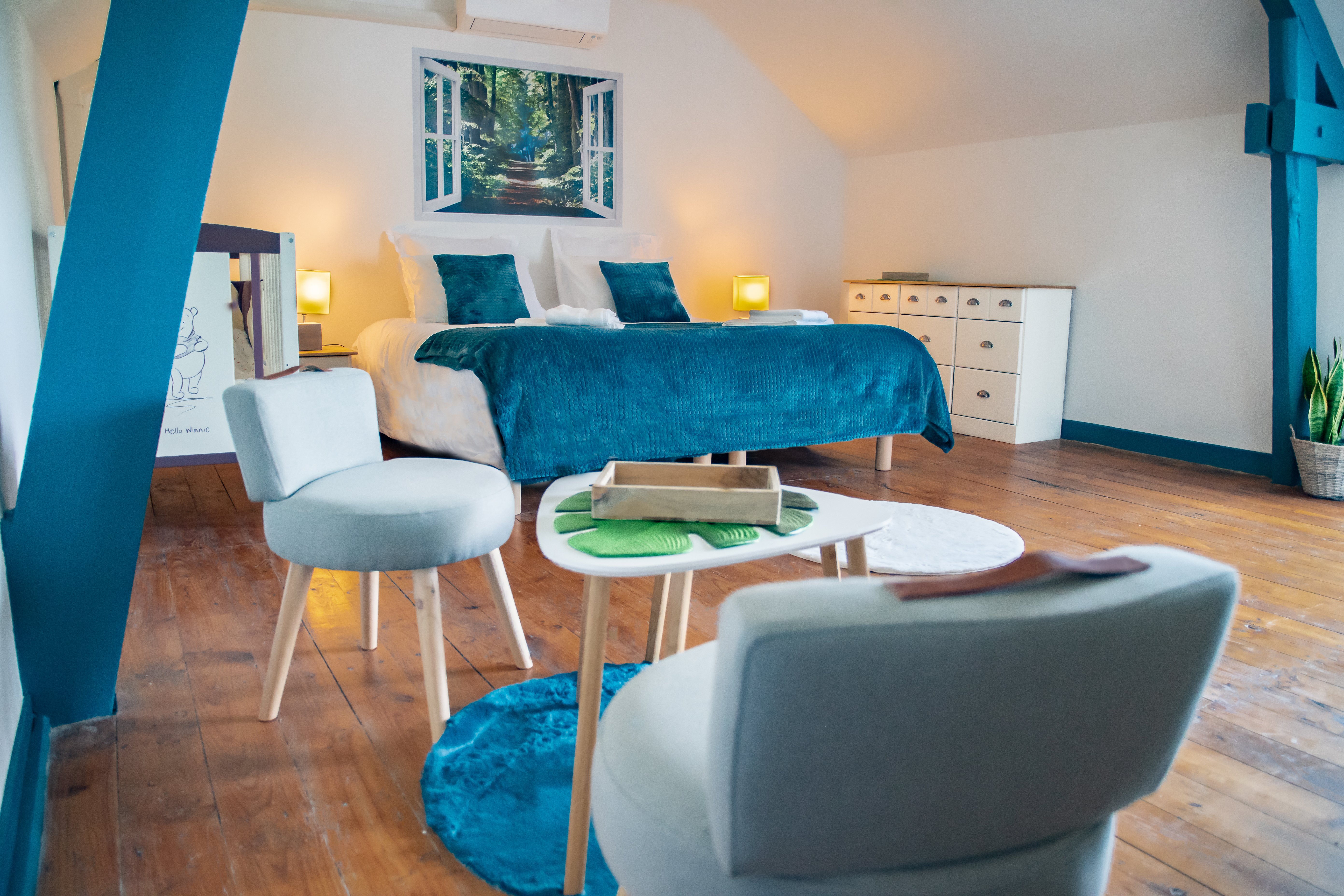 Château de Chazelpaud : Gîte L'Orangerie, Saint-Bard - photo 9