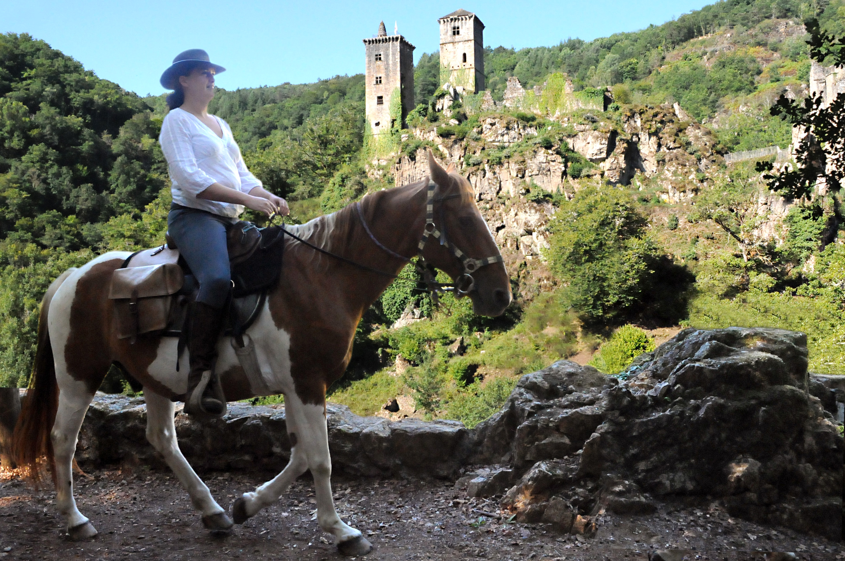 Boucle équestre en Corrèze Xaintrie et Haute vallée de la Dordogne, Monceaux-sur-Dordogne - photo 8