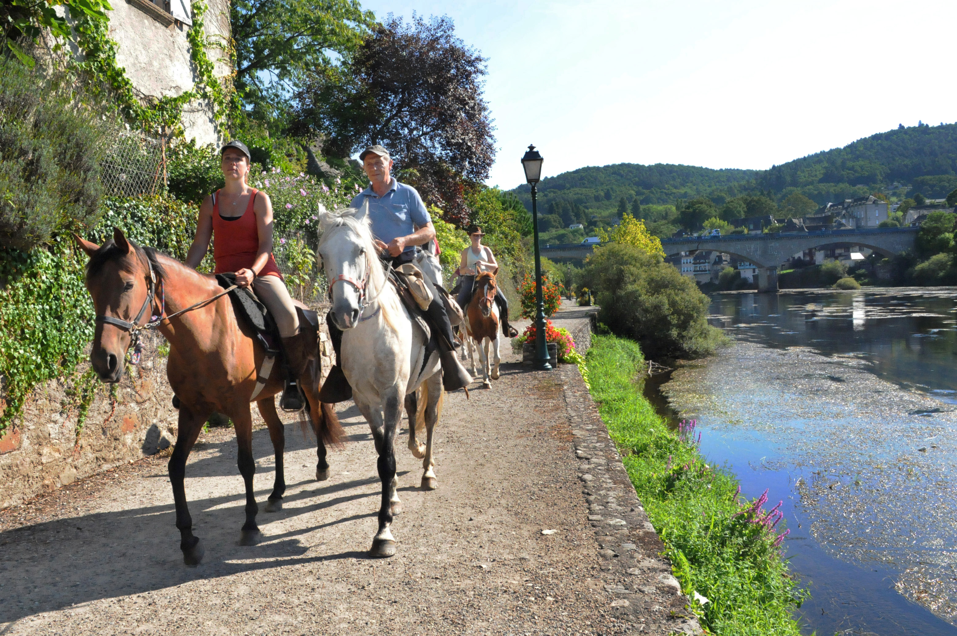 Boucle équestre en Corrèze Xaintrie et Haute vallée de la Dordogne, Monceaux-sur-Dordogne - photo 3