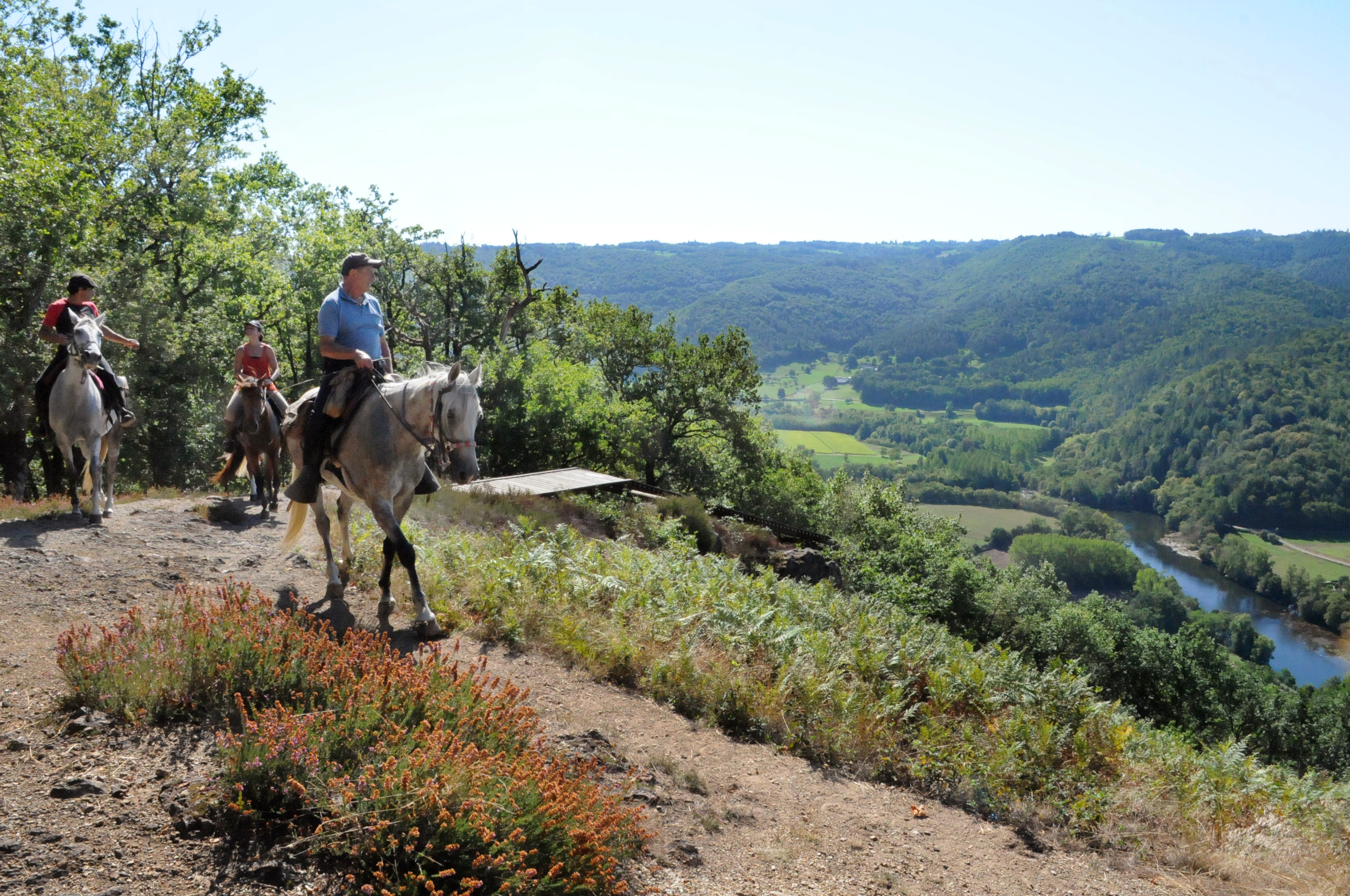 Boucle équestre en Corrèze Xaintrie et Haute vallée de la Dordogne, Monceaux-sur-Dordogne - photo 13