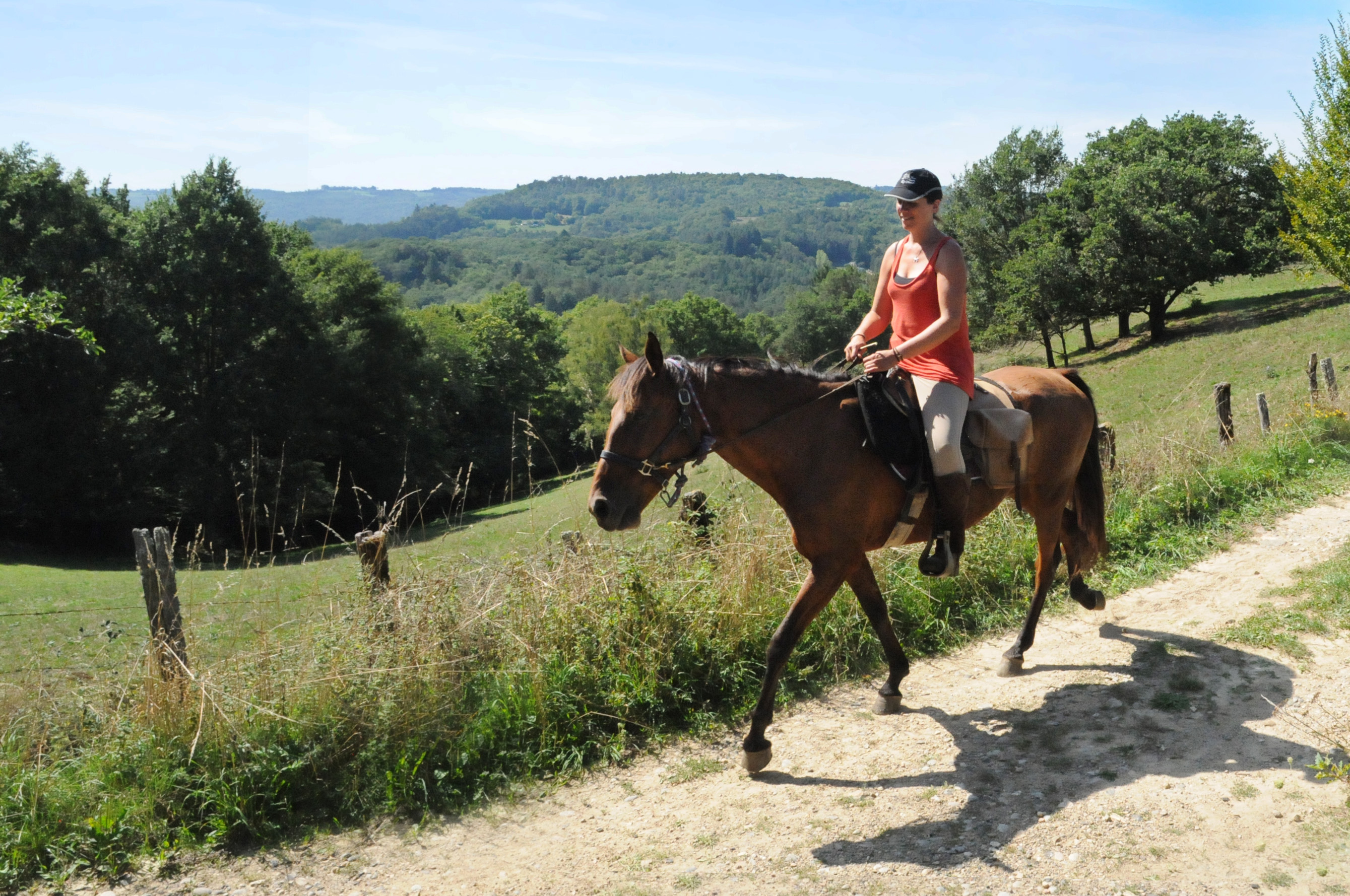 Boucle équestre en Corrèze Xaintrie et Haute vallée de la Dordogne, Monceaux-sur-Dordogne - photo 14