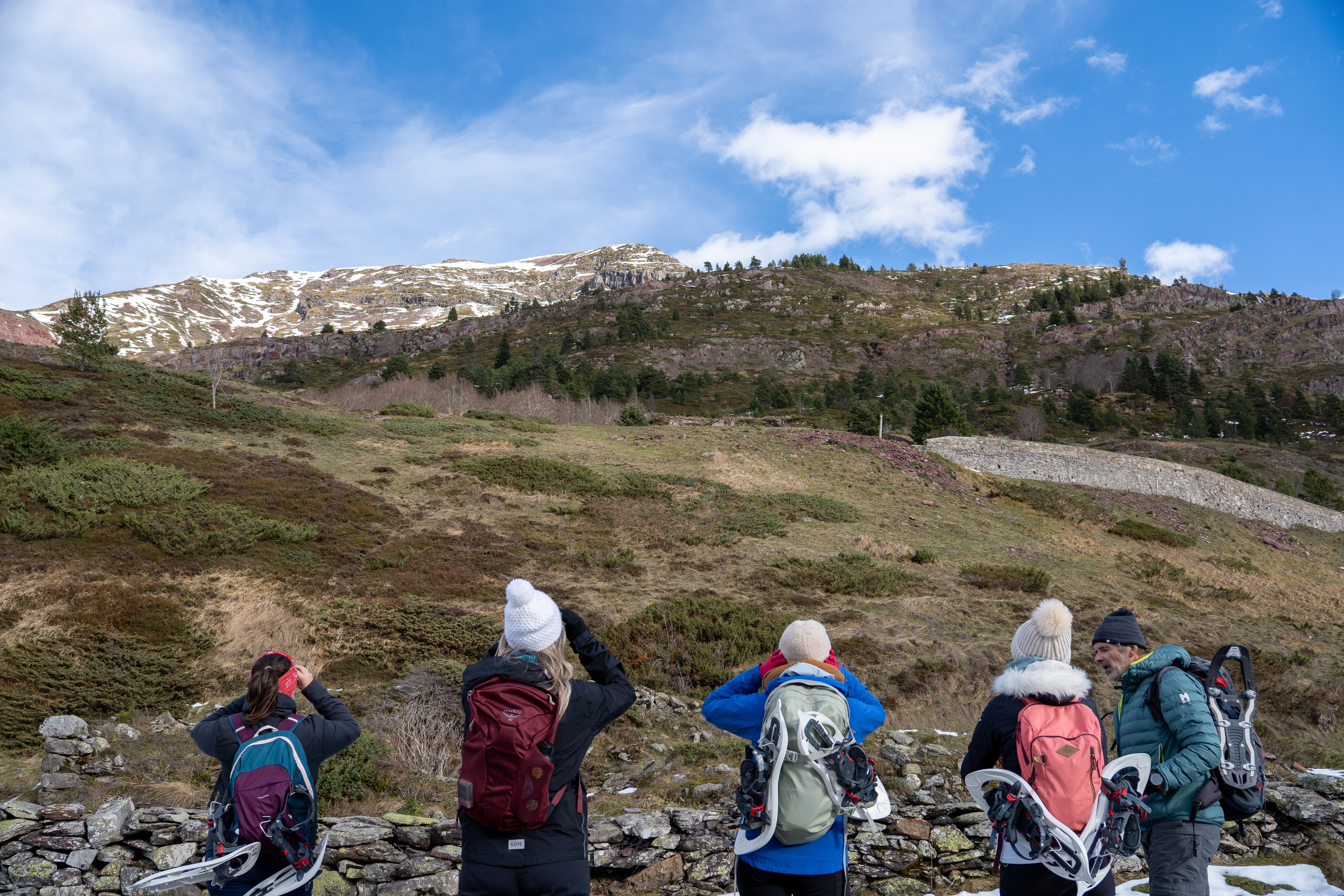 Randonnée sur les traces de la faune sauvage, Bedous