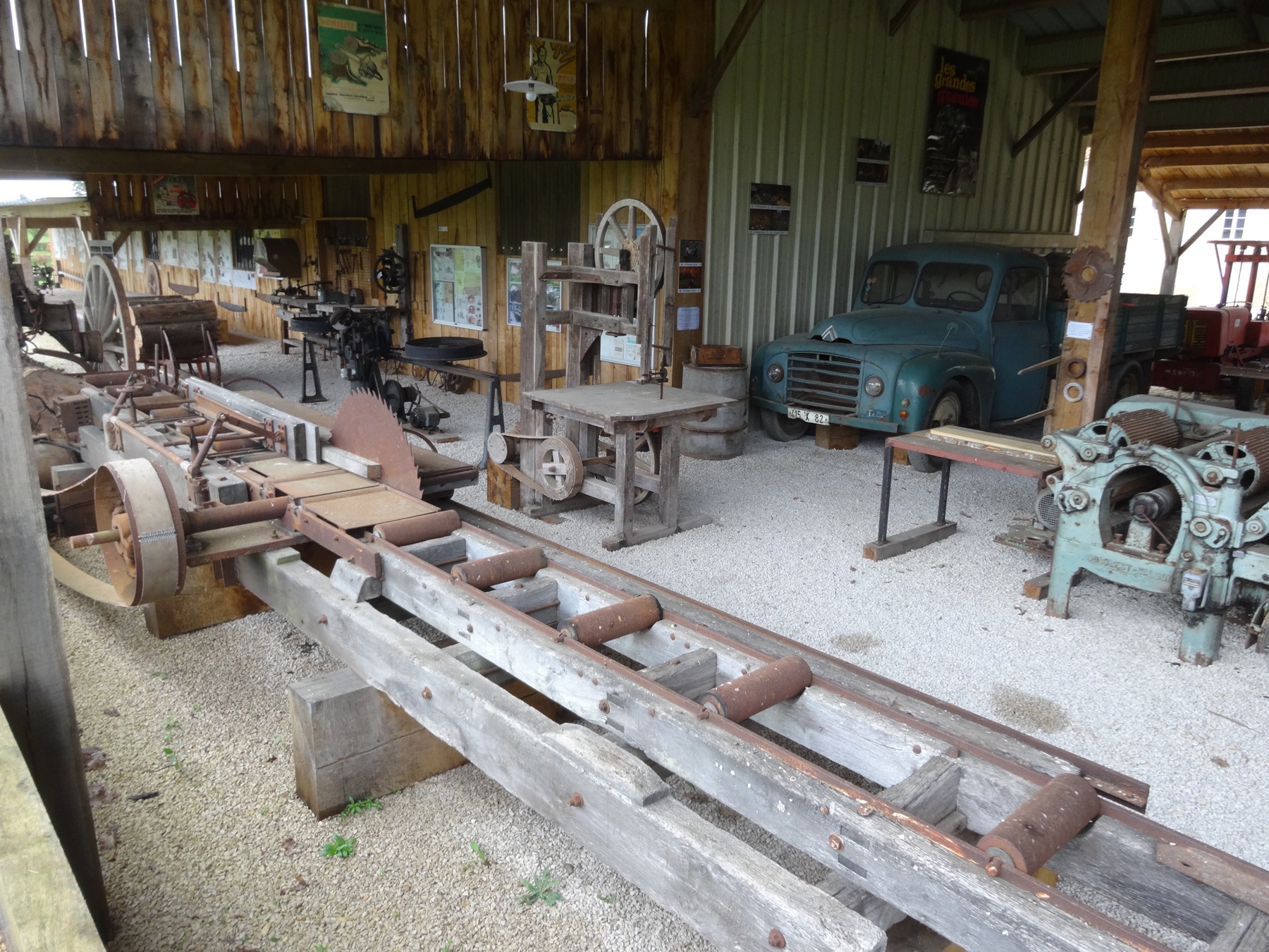 Arboretum et la scierie d'autrefois - Musée, Melleran