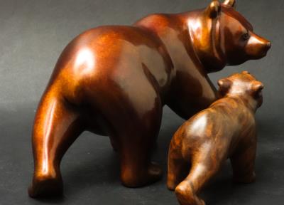 Exposition de sculptures bois et bronze