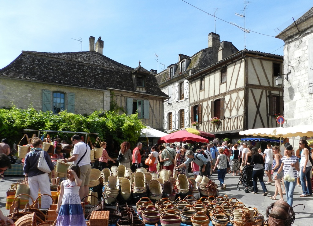 Marché traditionnel du dimanche, Issigeac - photo 5