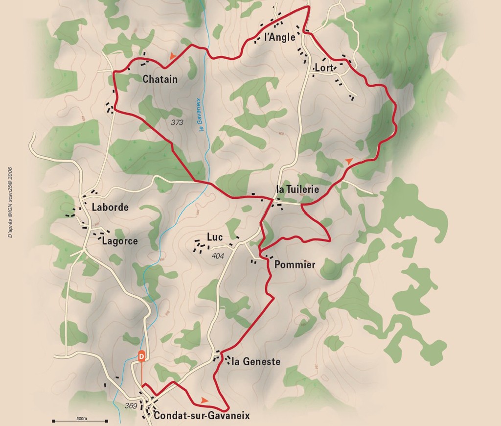 Du Ganaveix au Bradascou, Condat-sur-Ganaveix - photo 2