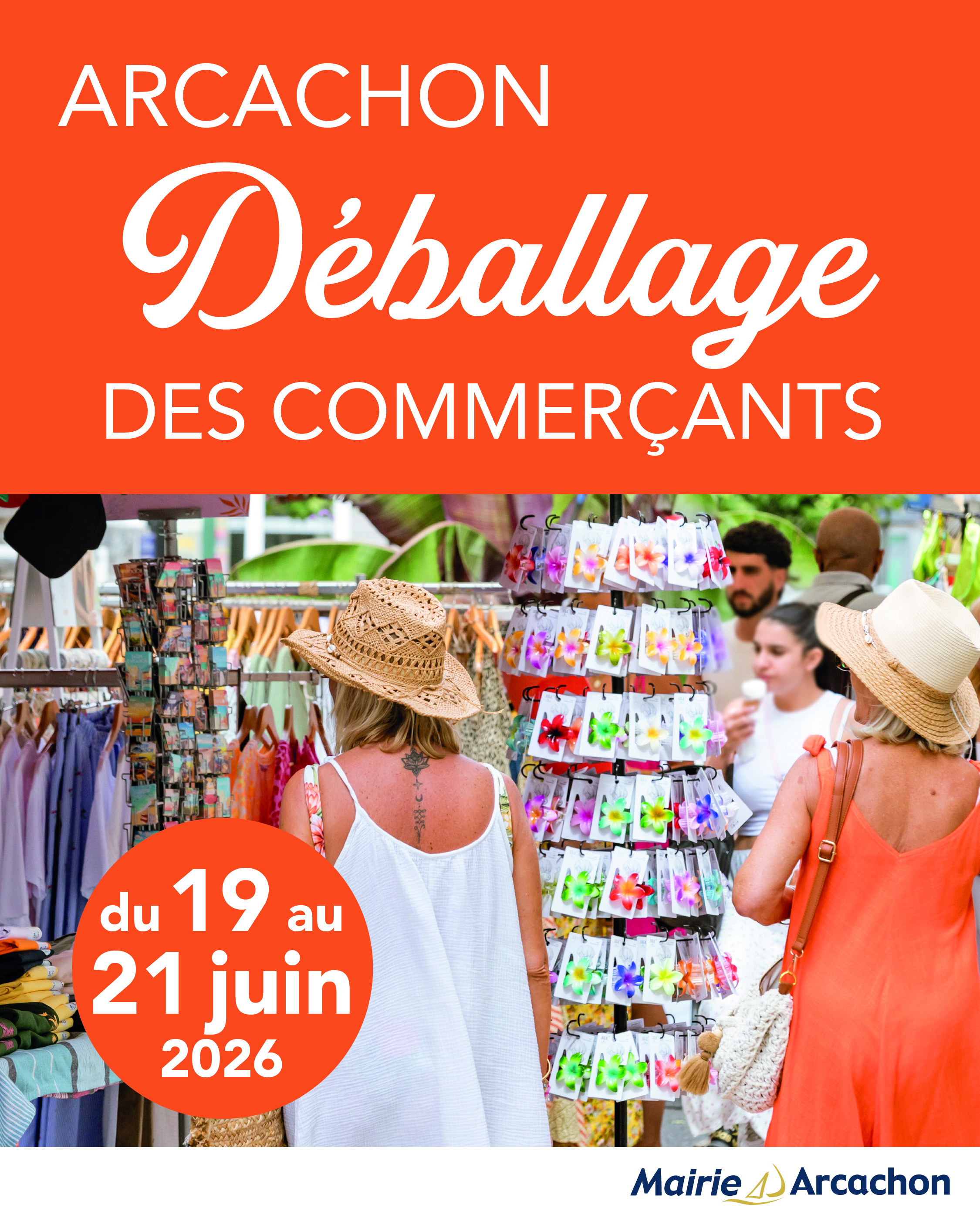 Déballage des commerçants