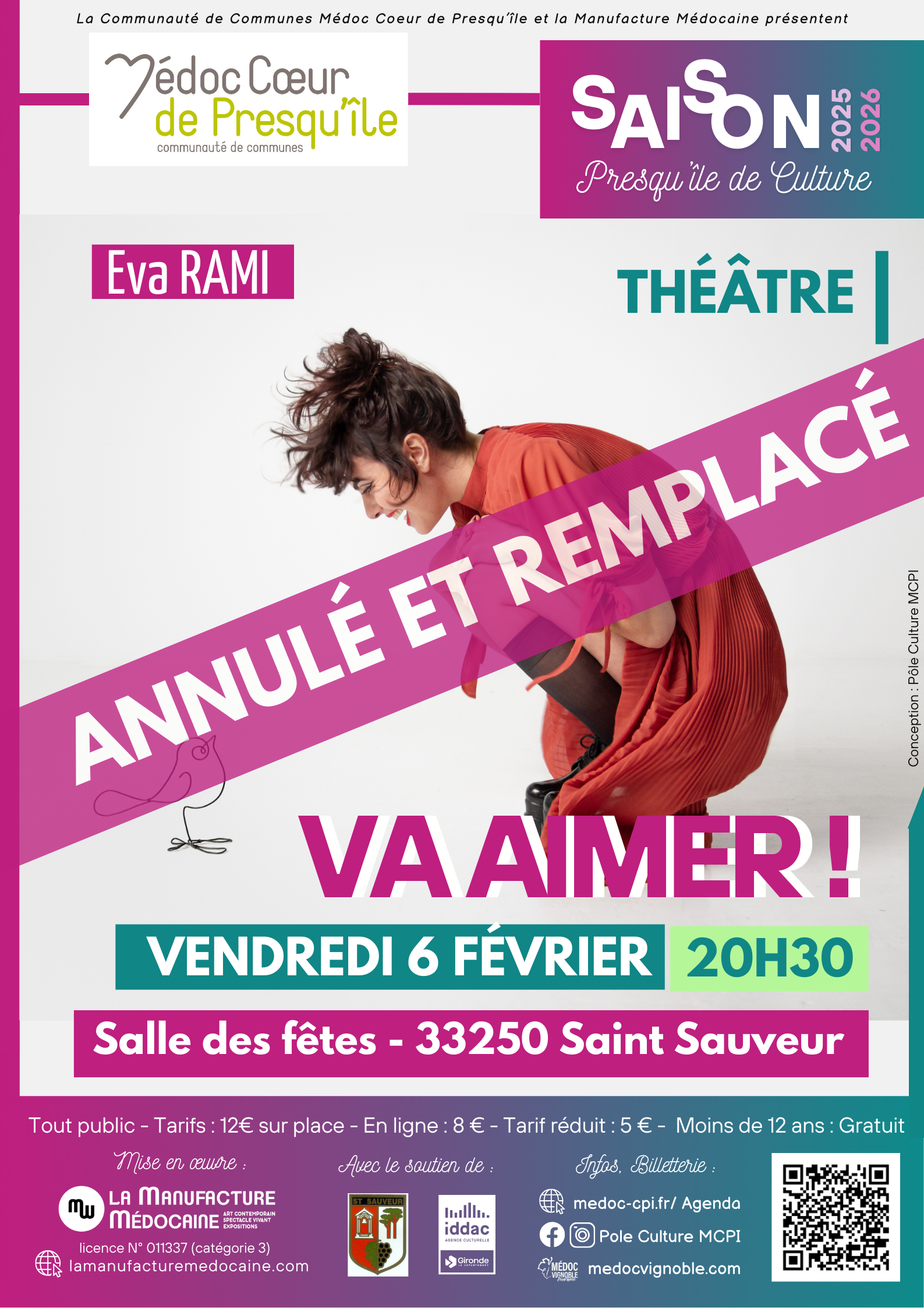 "Va aimer ! " - Théâtre - Saison Presqu'île de Culture -ANNULE-