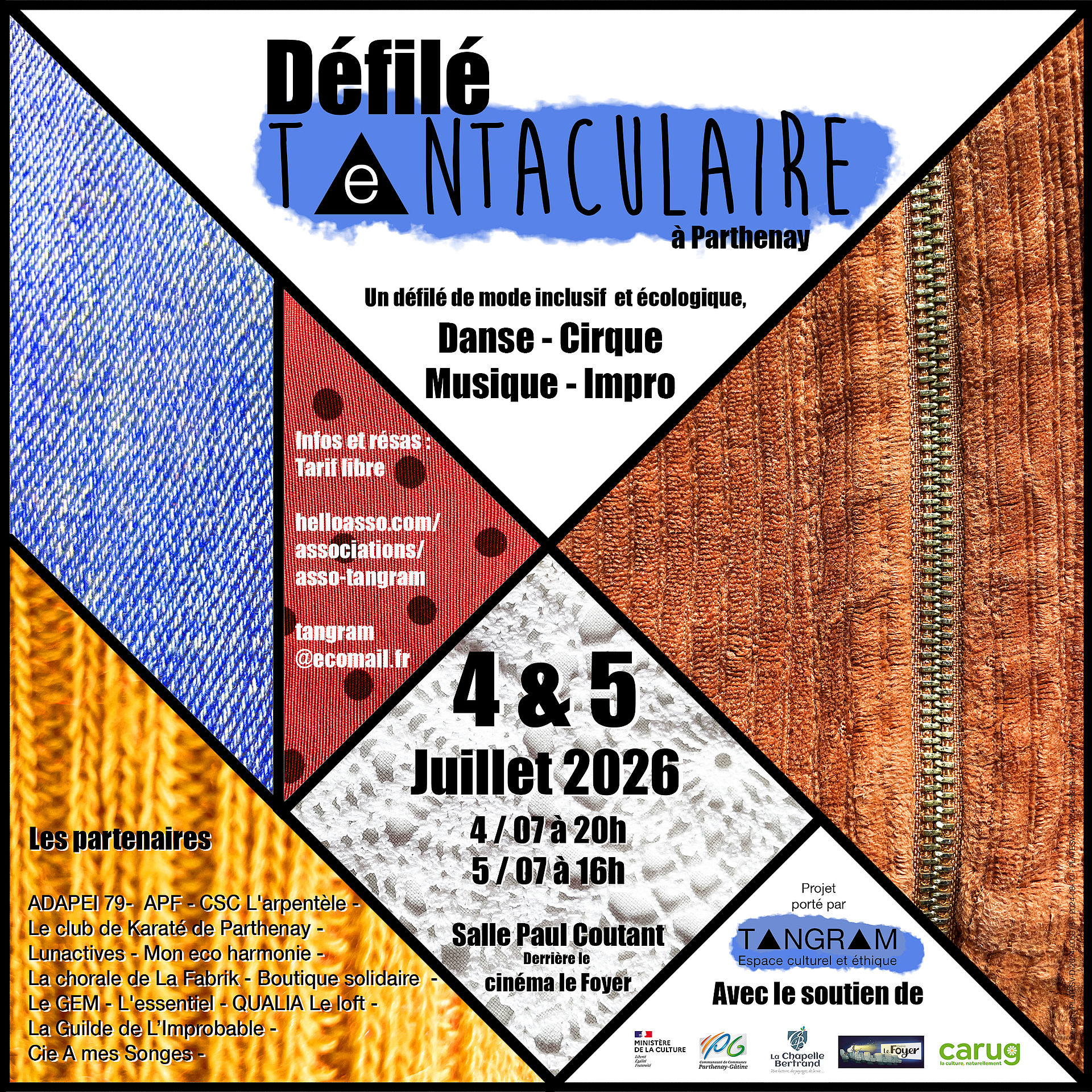 Défilé tentaculaire — visuel événement