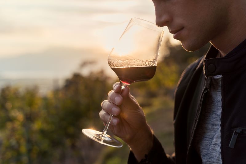 Dégustation à l'aveugle au Château Eyquem