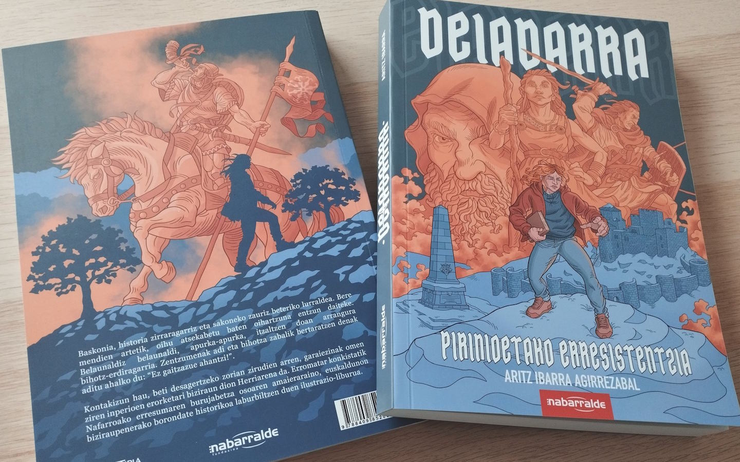 Présentation en basque du livre "Deiadarra"