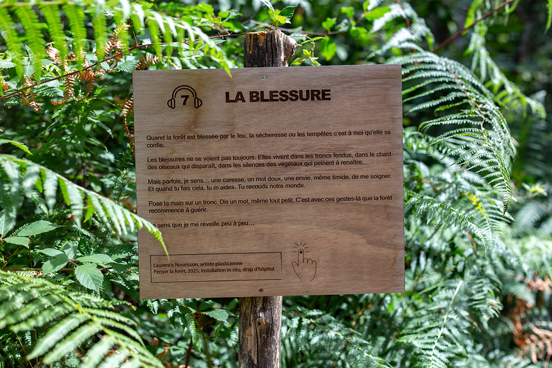 Sentier artistique et pédagogique demain la Double, Le Fieu - photo 4