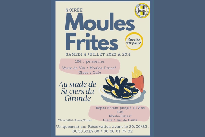 Soirée moules frites