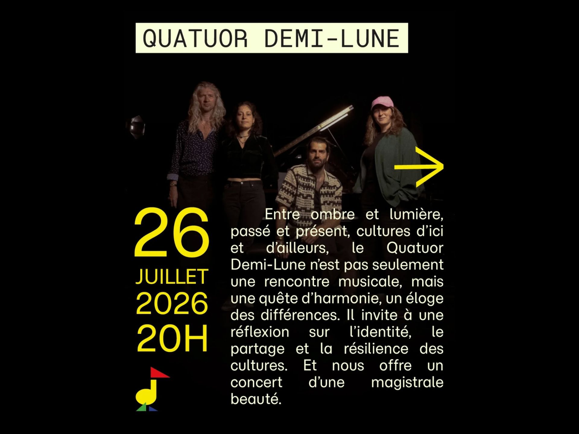 Festival Rives et concert : "Croisées des hymnes"