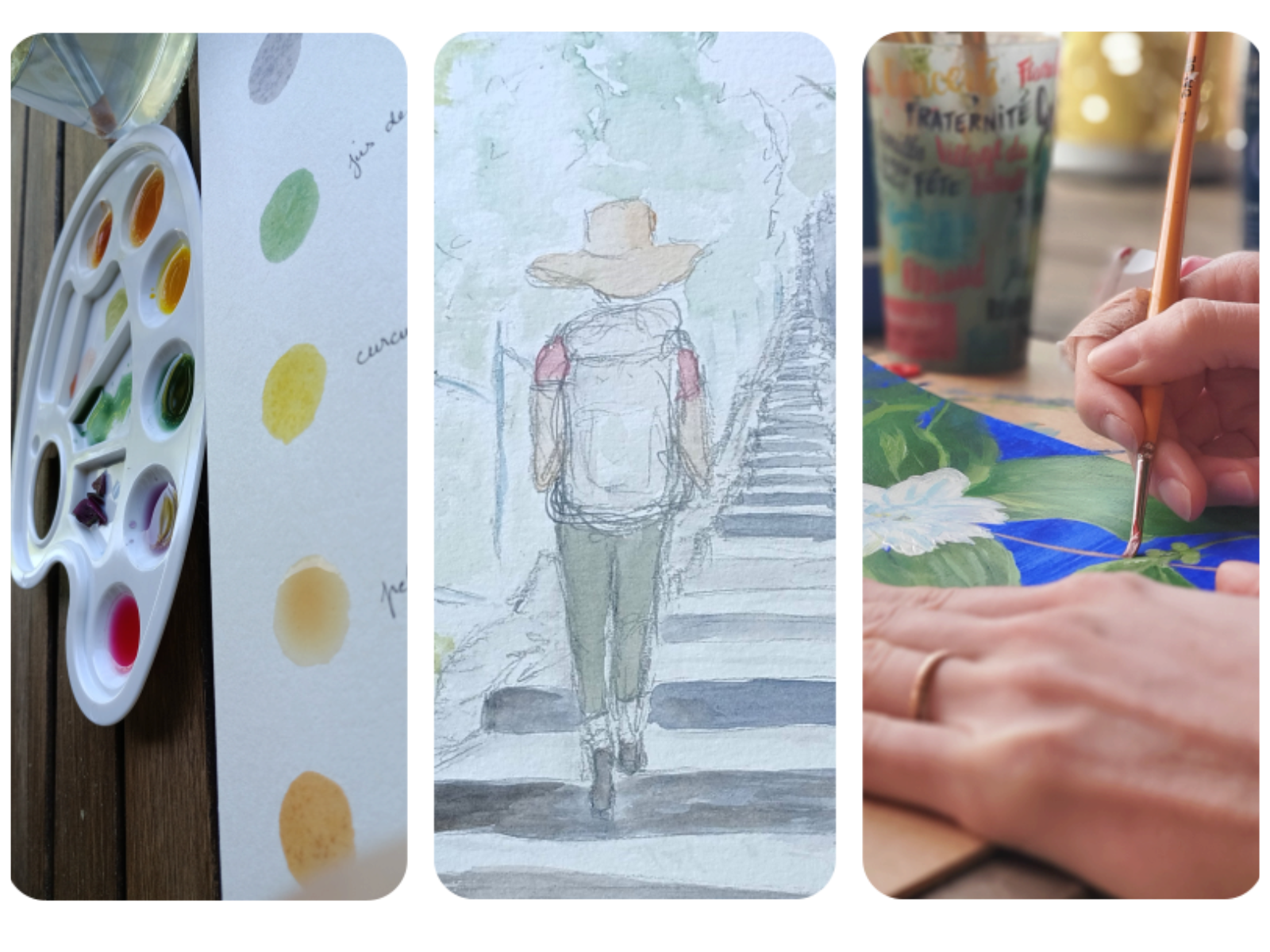 Stage "Nature peinture" — visuel événement