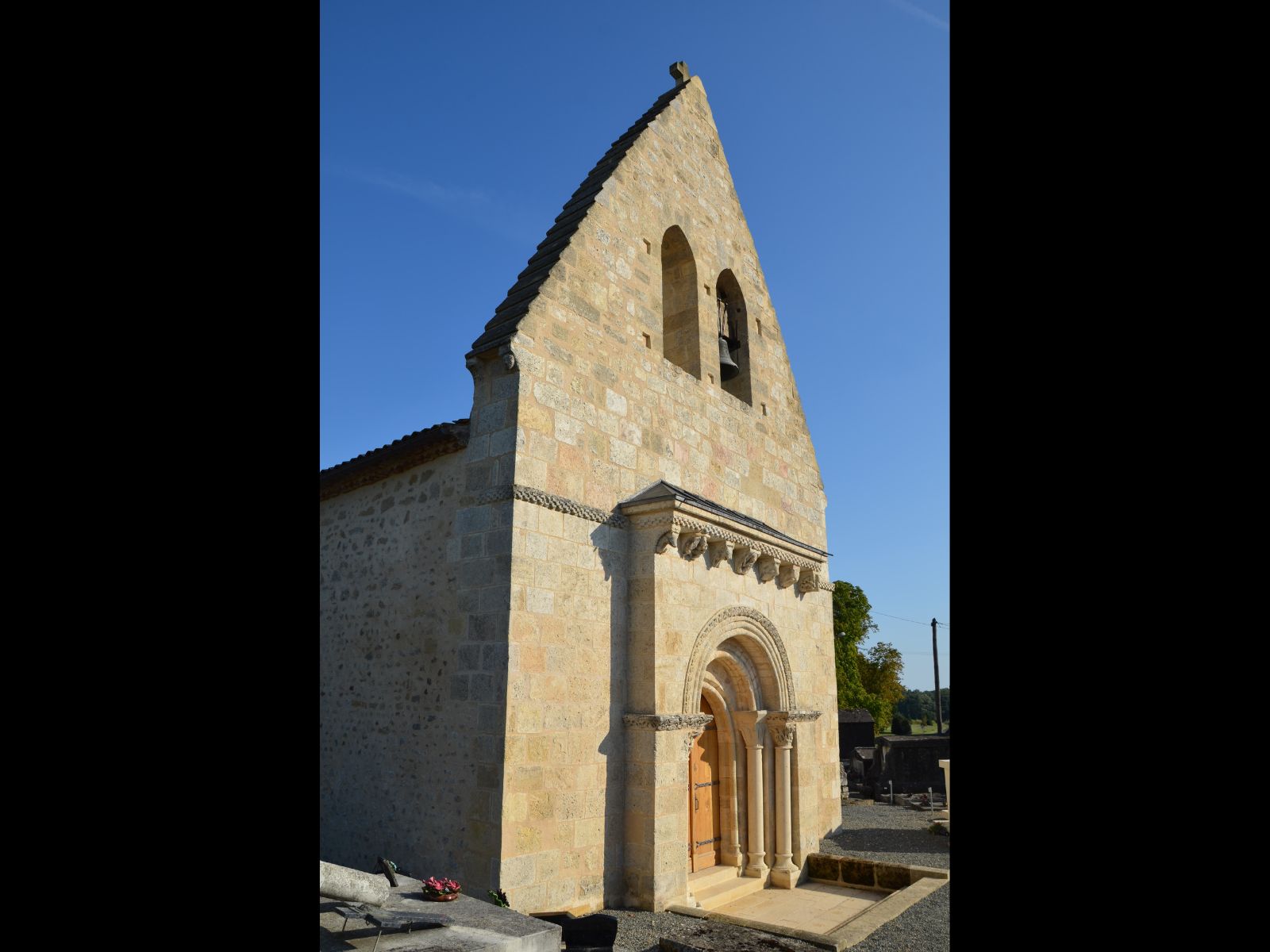 Eglise Saint-Christophe du Puch, Sauveterre-de-Guyenne