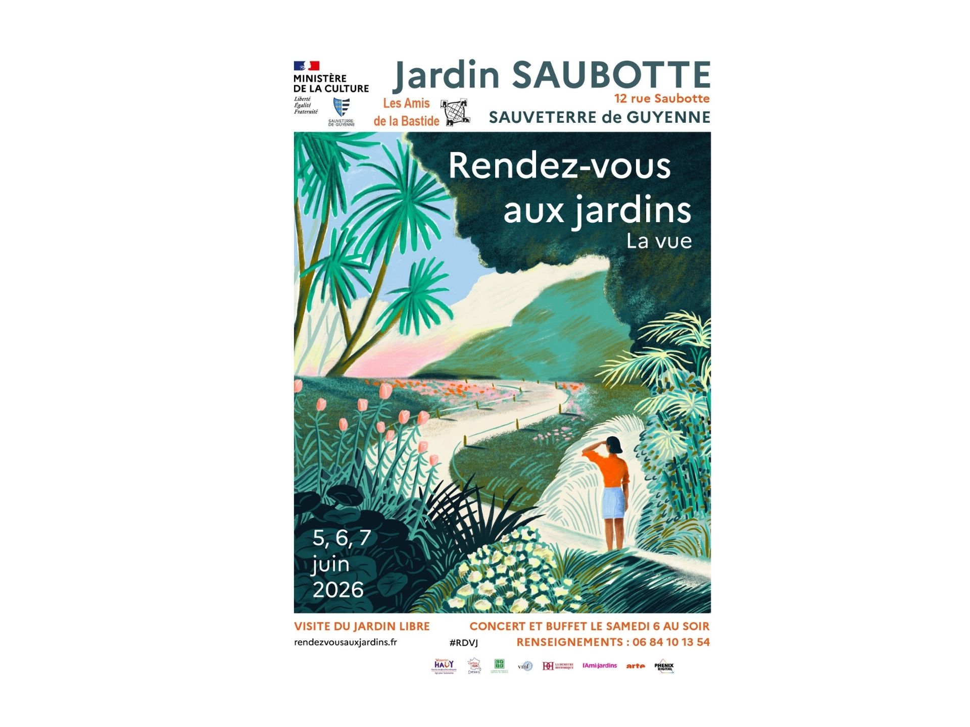 Rendez-vous aux jardins : concert Mango swing et buffet