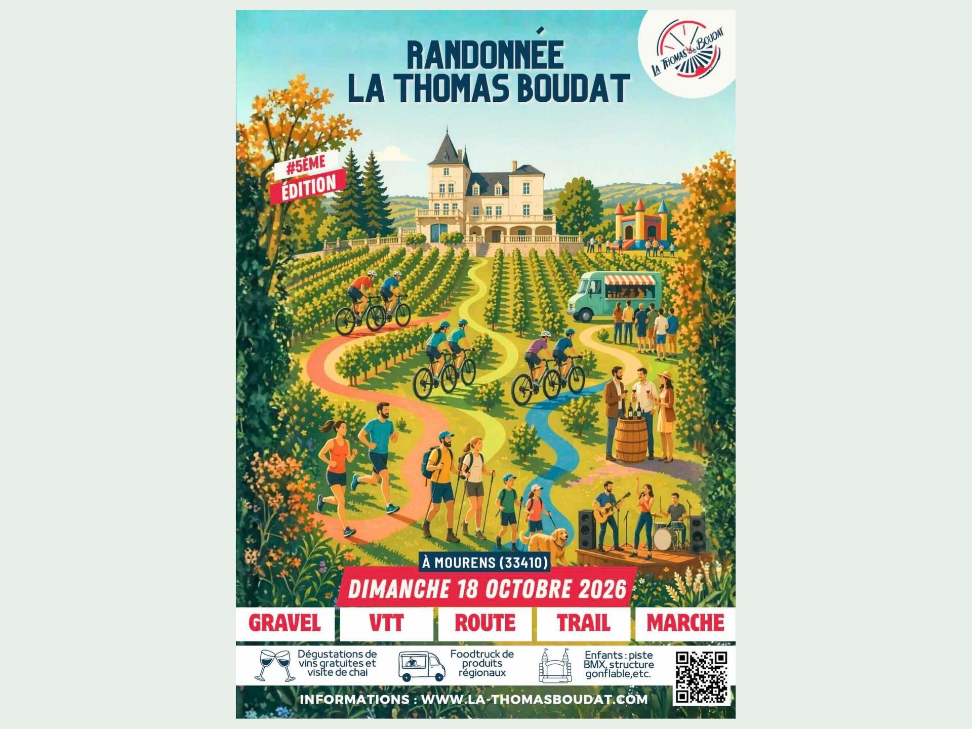 La Thomas Boudat - 5e édition — visuel événement