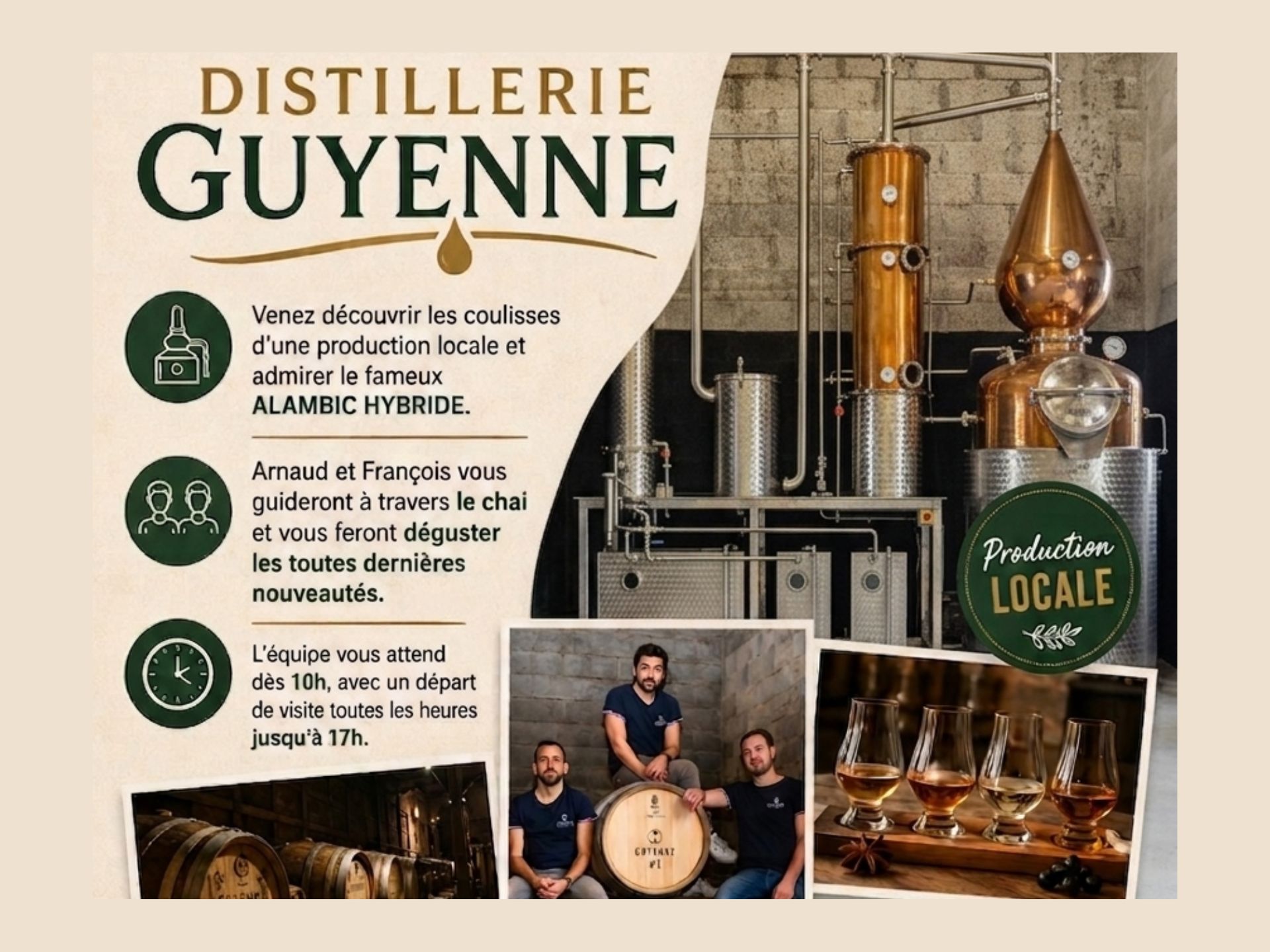 Portes ouvertes à la Brasserie distillerie Guyenne