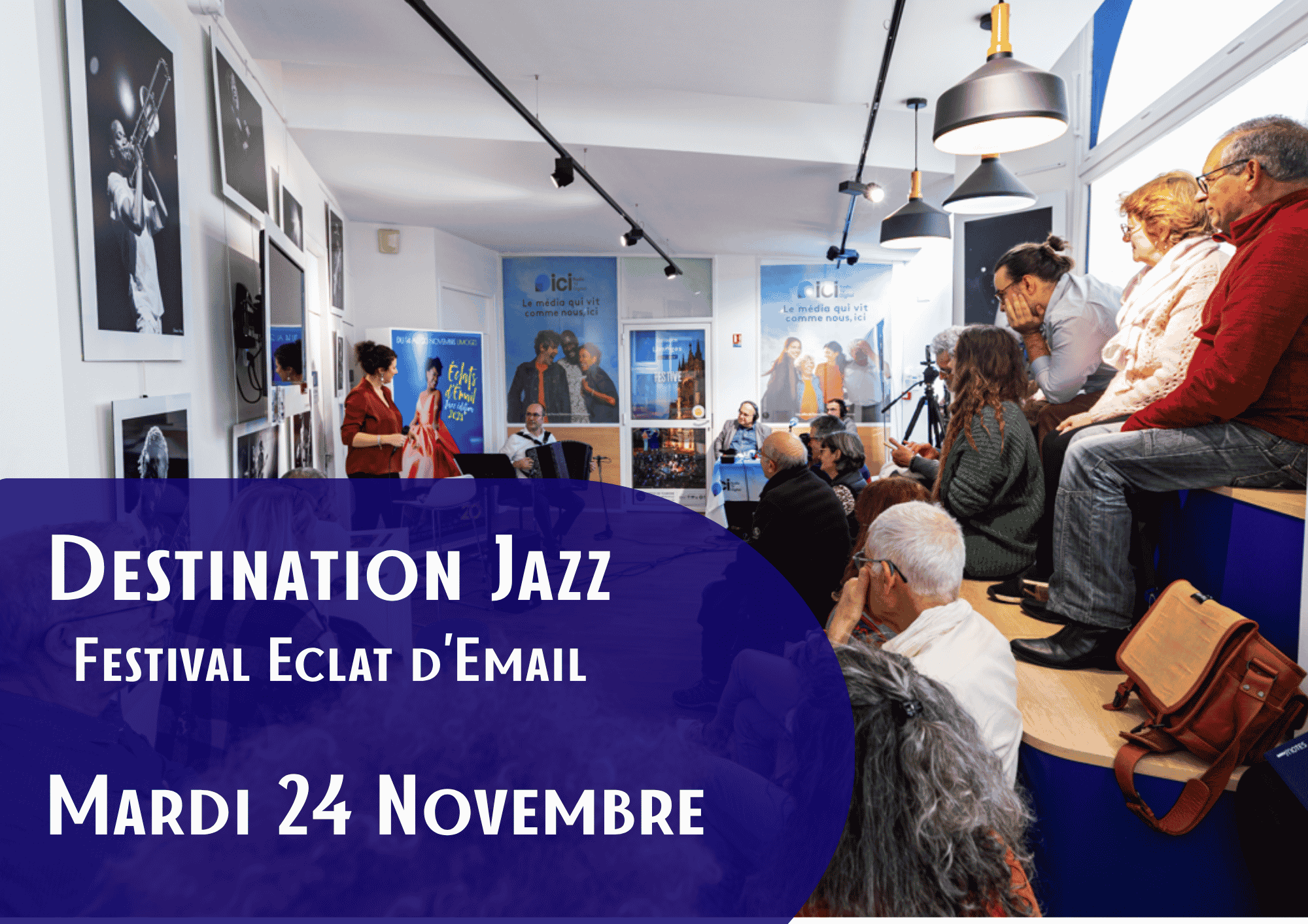 Destination Jazz - Rencontre - En coulisses