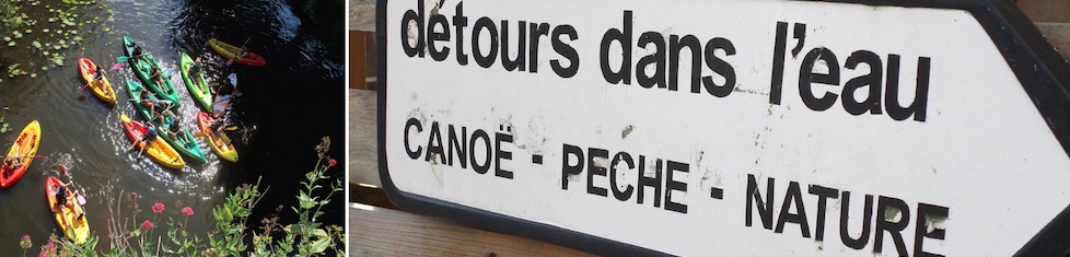 Journées du patrimoine - Base de loisirs, Détours dans l'eau
