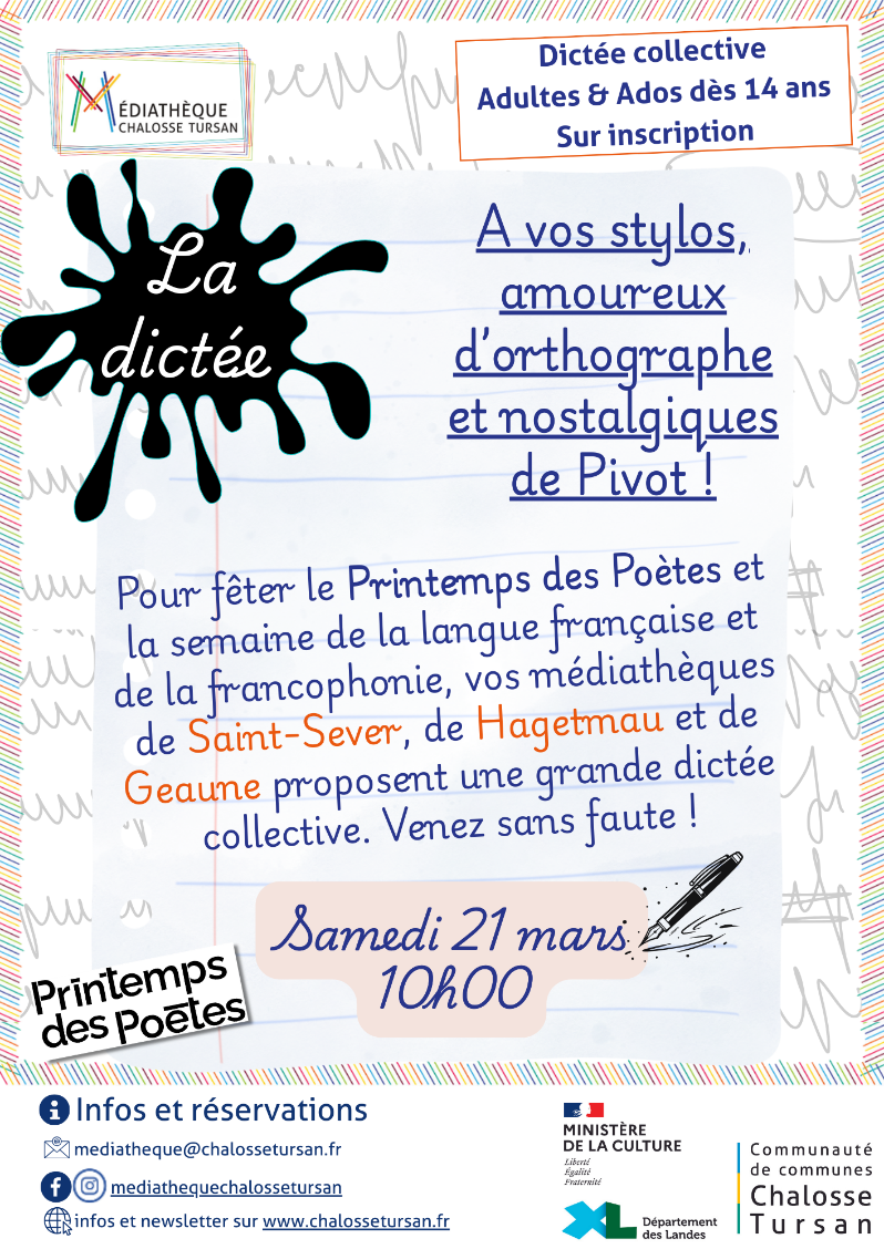 Dictée 100 fautes