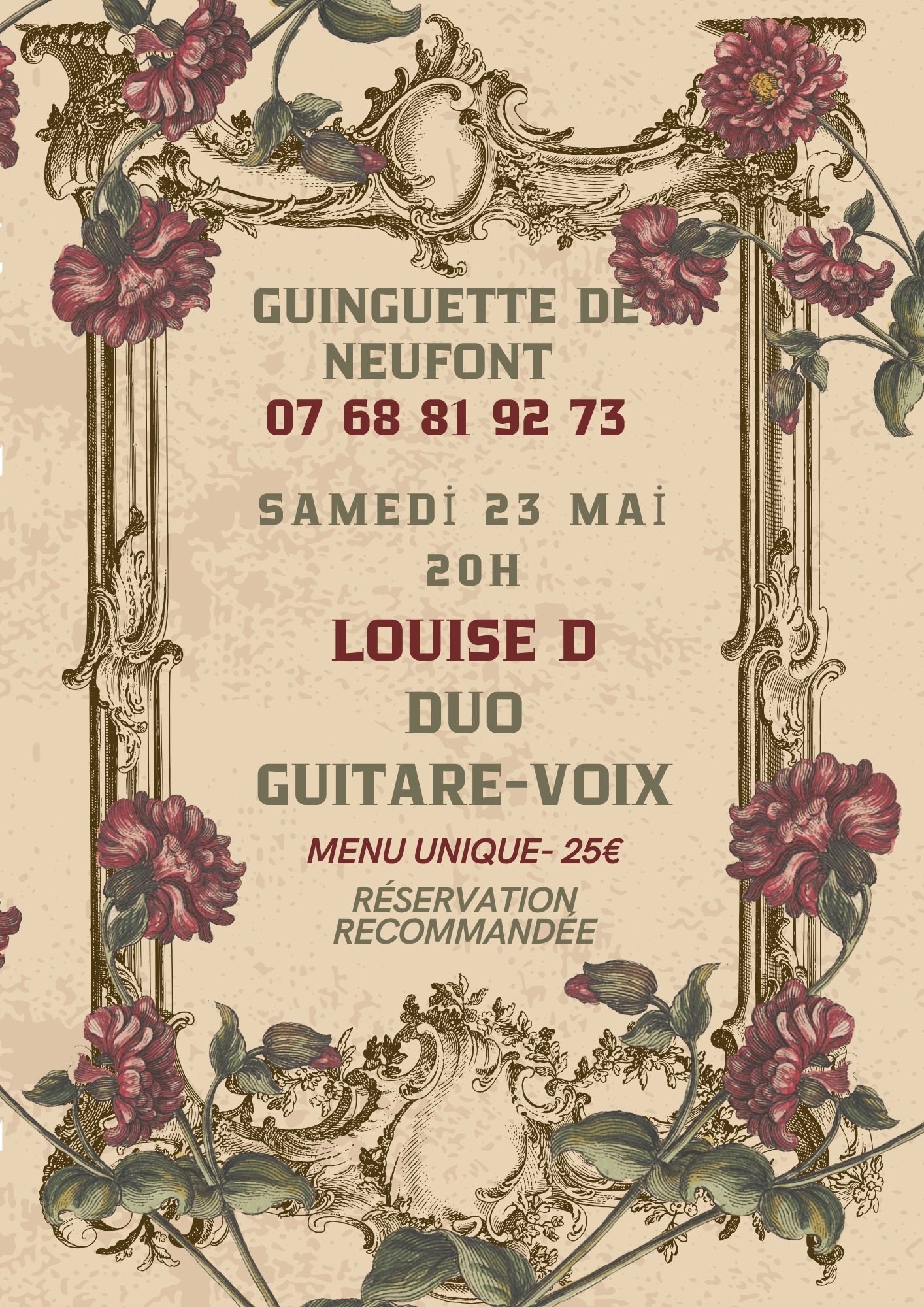 Louise D - la guinguette de Neufont