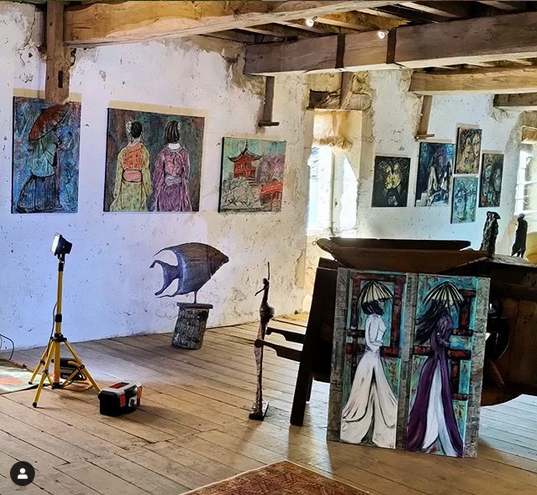 Galerie d'exposition et jardin d'agrément au domaine de Sengresse, Souprosse - photo 4