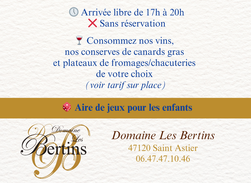 Soirées Apéro-Tapas aux Bertins, Saint-Astier - photo 11