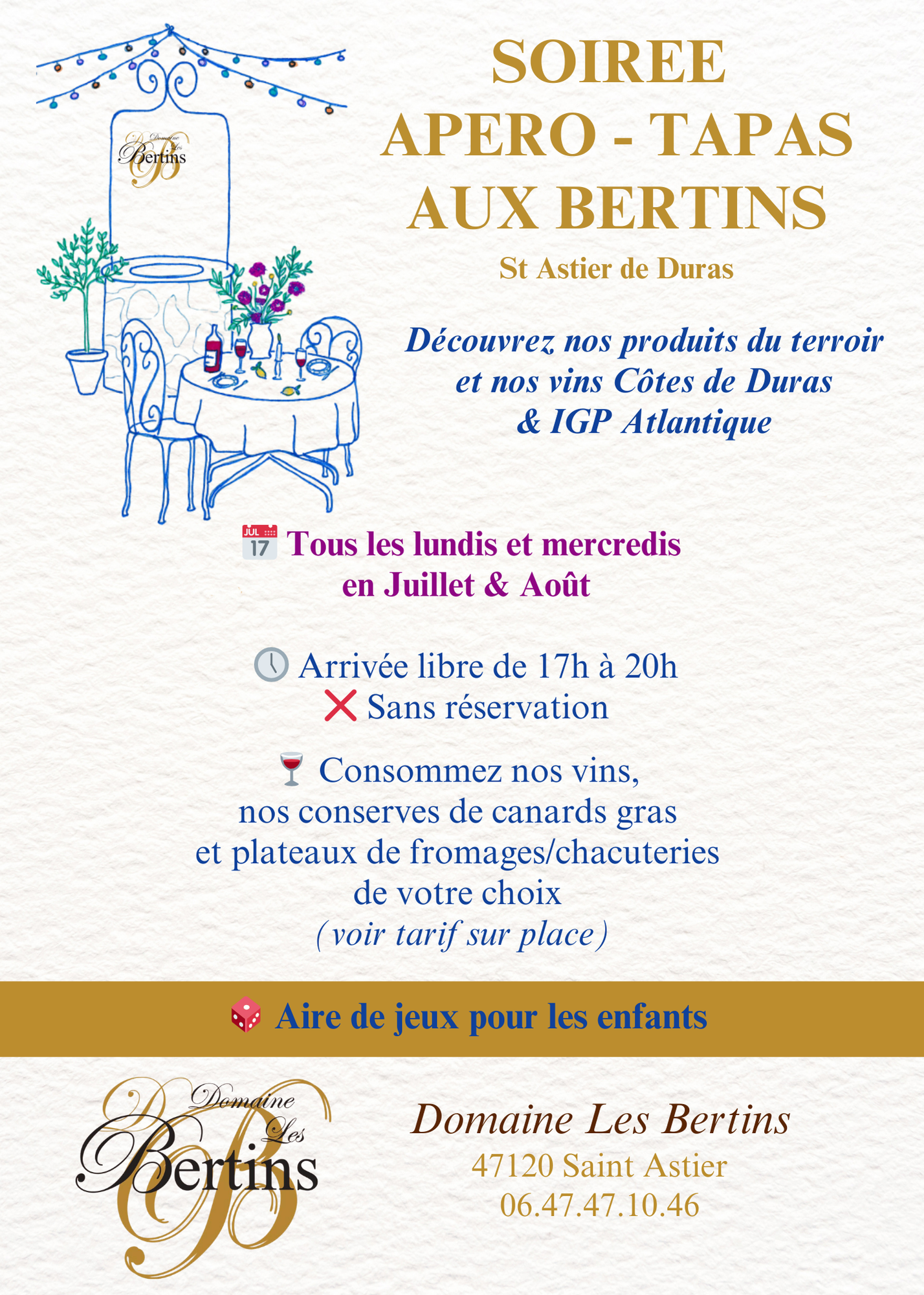 Soirées Apéro-Tapas aux Bertins, Saint-Astier - photo 8