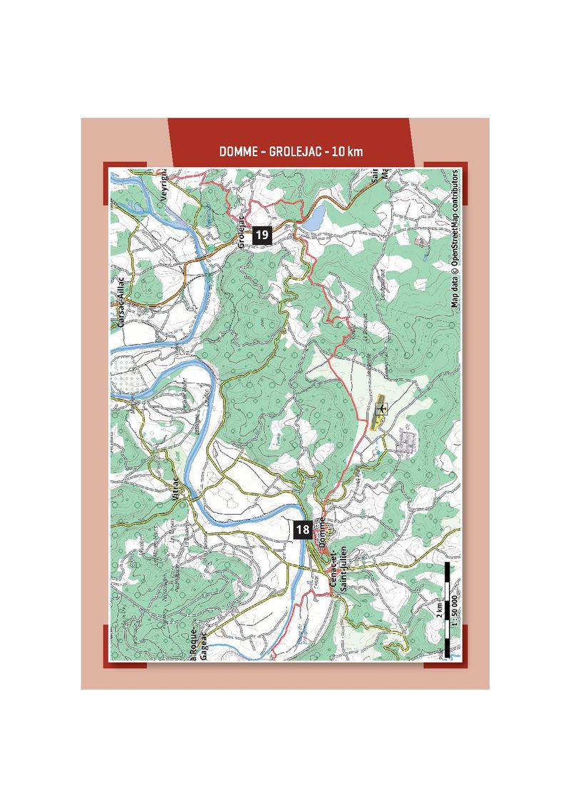 De Bergerac à Rocamadour Etape 9, Domme