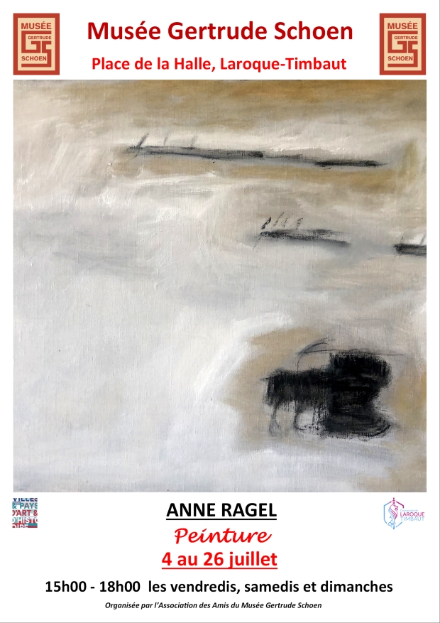 Exposition de peintures d'Anne Ragel au Musée Gertrude Schoen