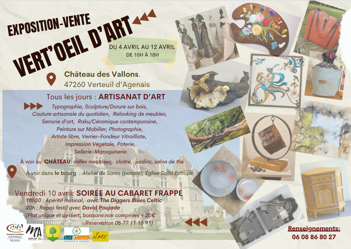 Exposition - Vente Vert'oeil d'art