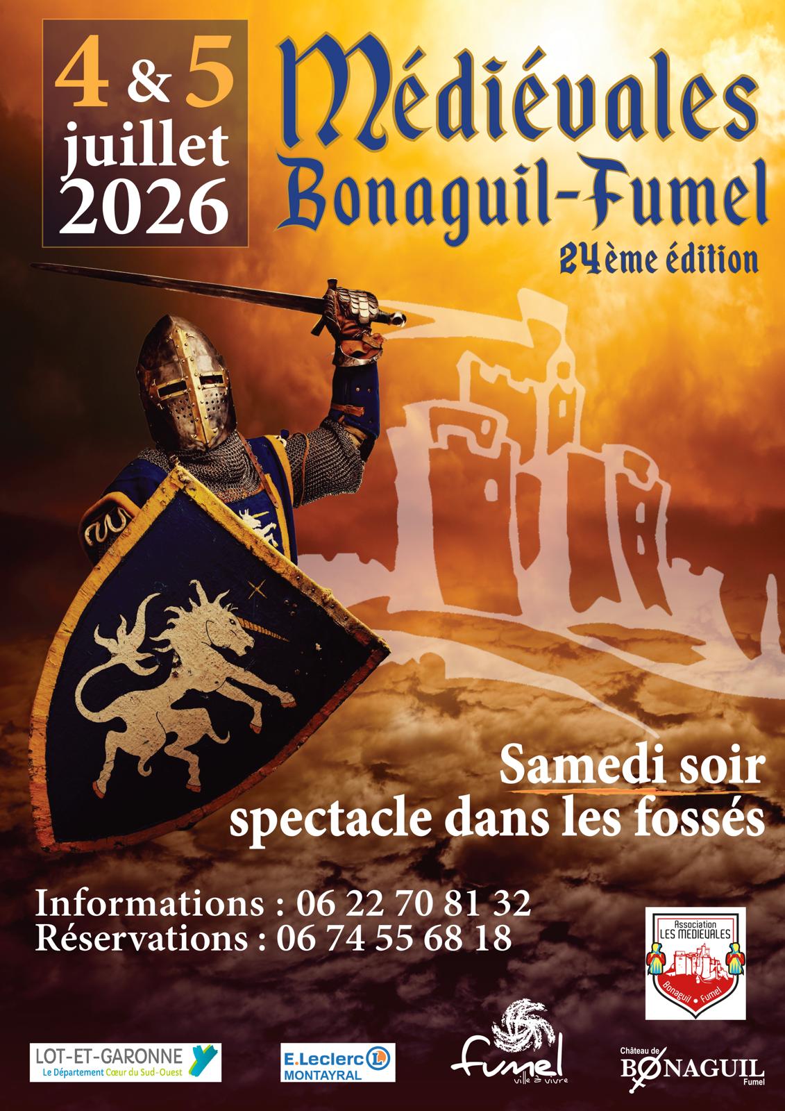 Médiévales de Bonaguil — visuel événement