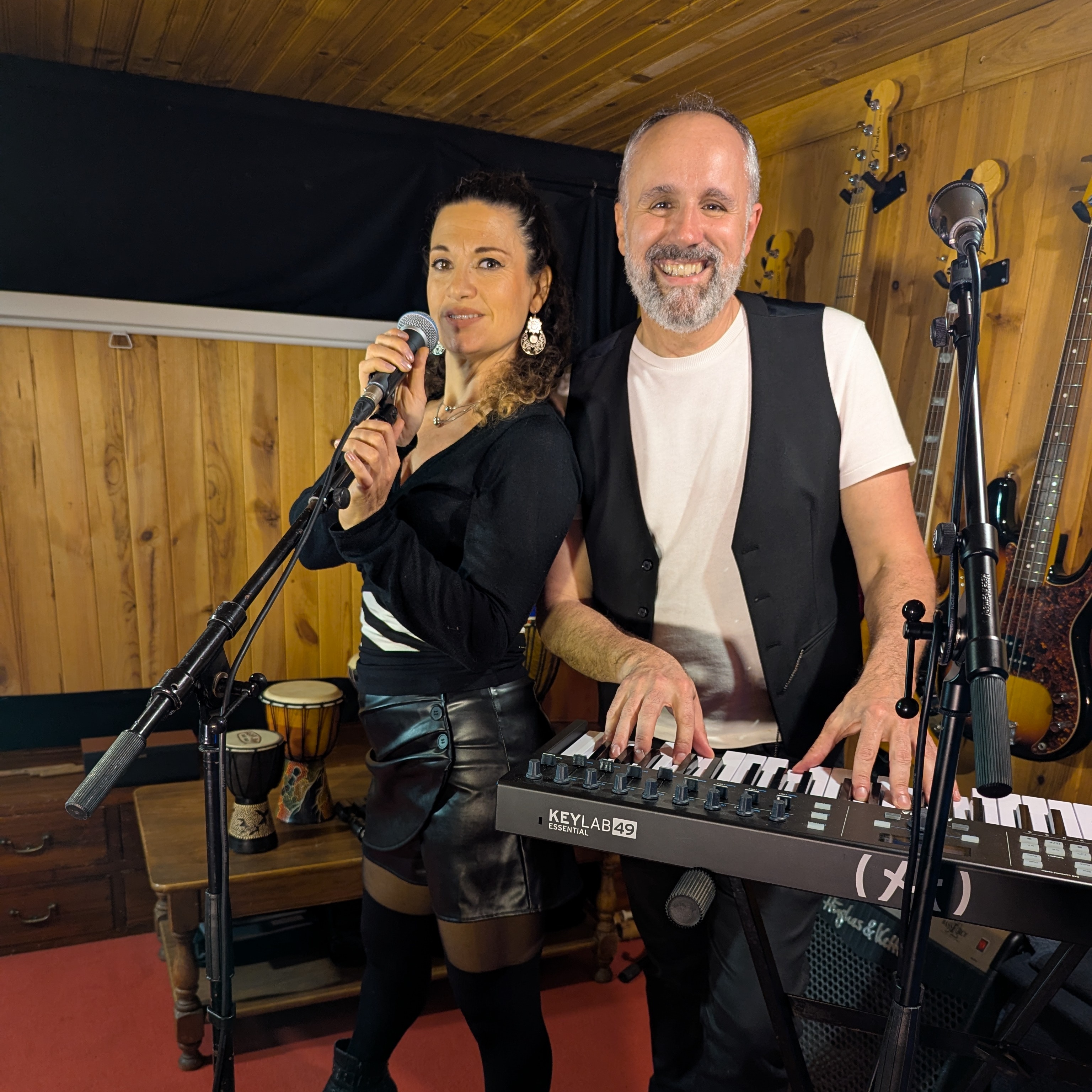 Animation musicale avec le Duo Acoustic Vibe's — visuel événement
