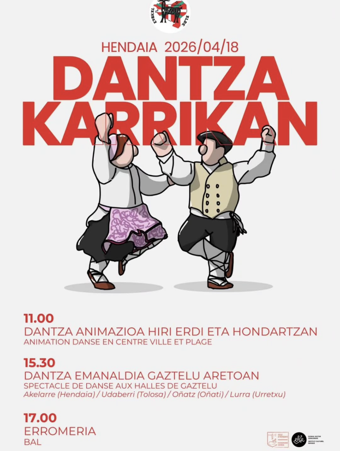 Dantza Karrikan — visuel événement
