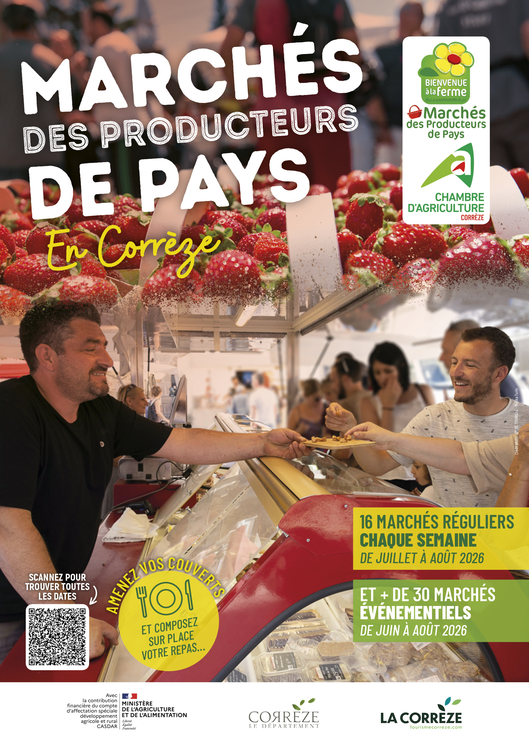 Marché des Producteurs de Pays Voutezac - Le Saillant