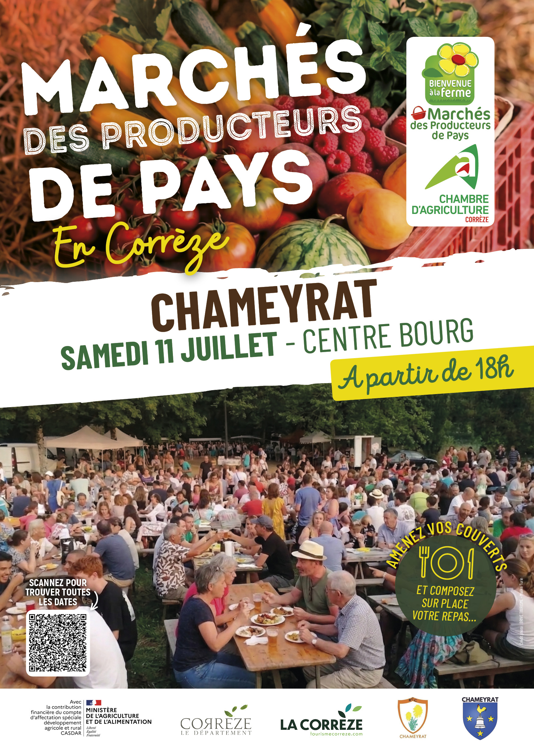 Marché des Producteurs de Pays de Chameyrat