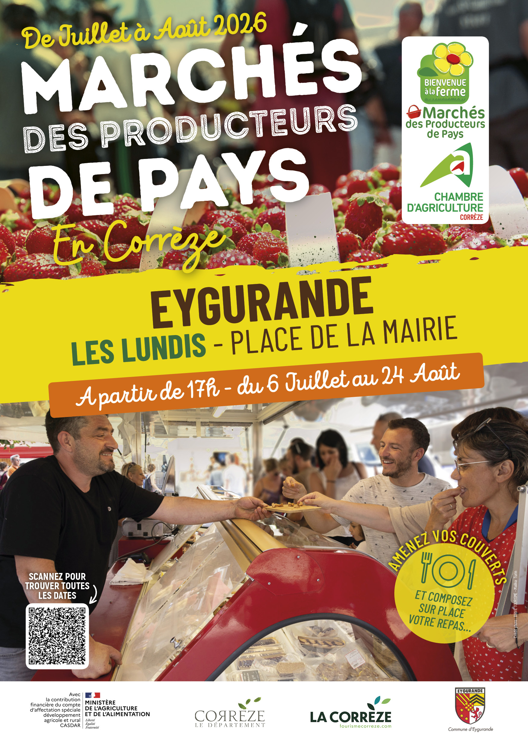 Marché des Producteurs de Pays d'Eygurande