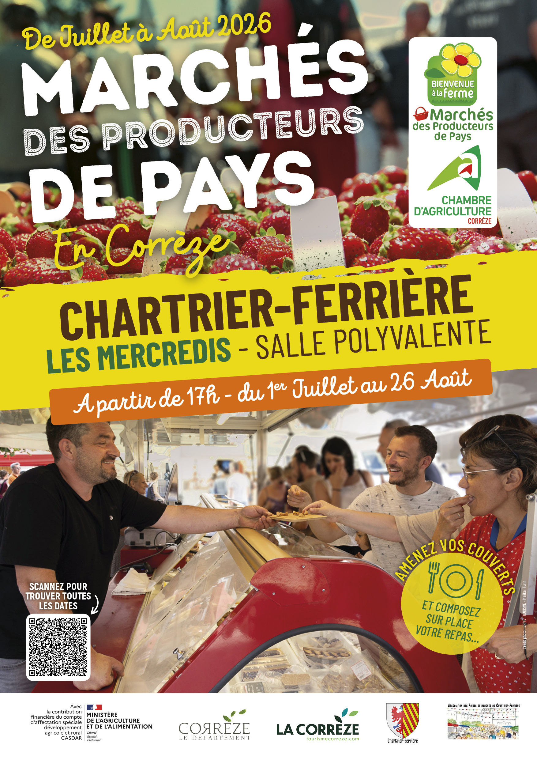 Marché des Producteurs de Pays de Chartrier-Ferrière