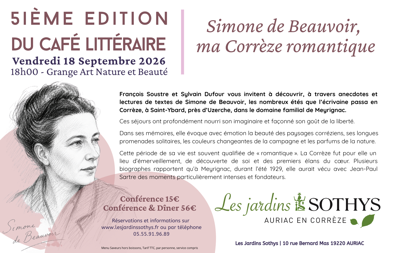 5 eme édition du café Littéraire