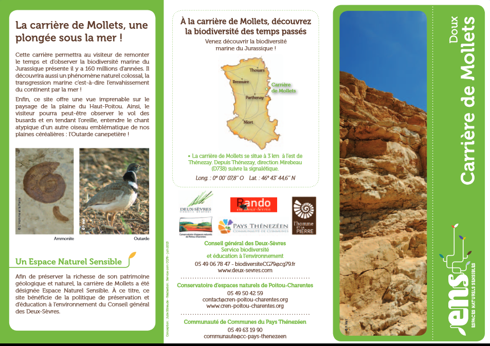 Sentier d'Interprétation de la Carrrière de Mollet