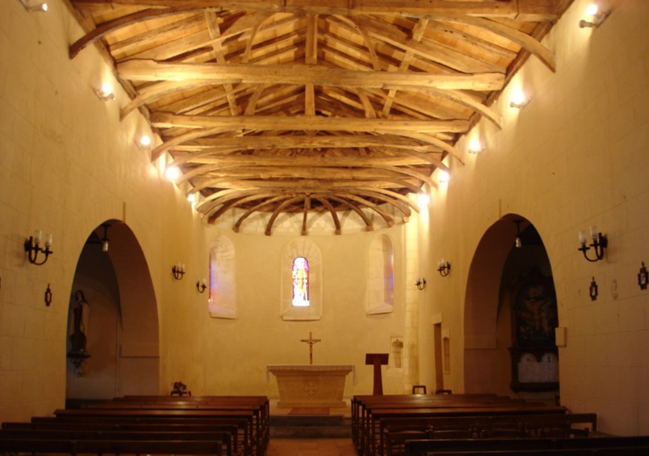 Porte ouverte de l'église de Civrac et exposition artistique